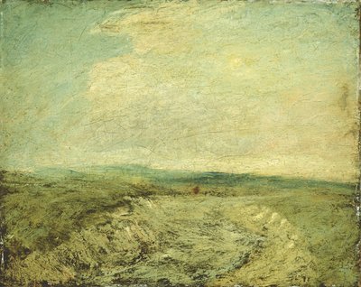 Essexin kanava, n. 1896 (öljy kankaalle asennettuna alukseen) tekijältä Albert Pinkham Ryder