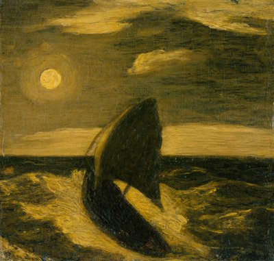 The Toilers of the Sea, n. 1880-85. tekijältä Albert Pinkham Ryder