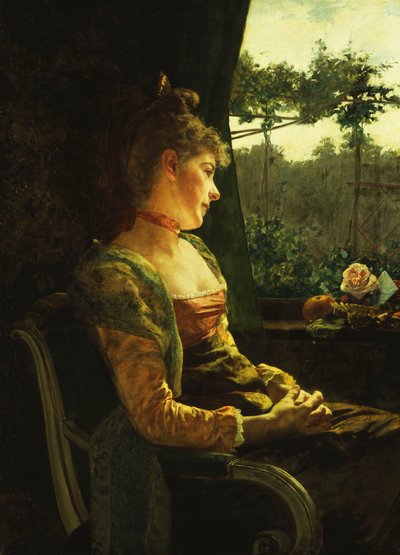 Daydreams, 1891 tekijältä Albert Raudnitz