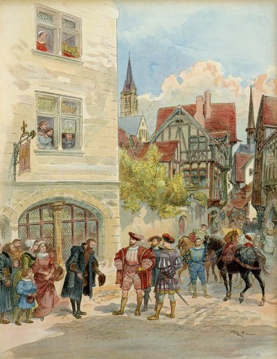 Francois 1er tekijältä Albert Robida