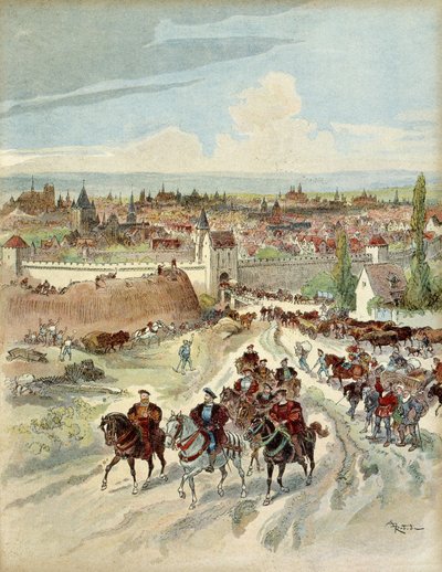 Francois 1 tekijältä Albert Robida