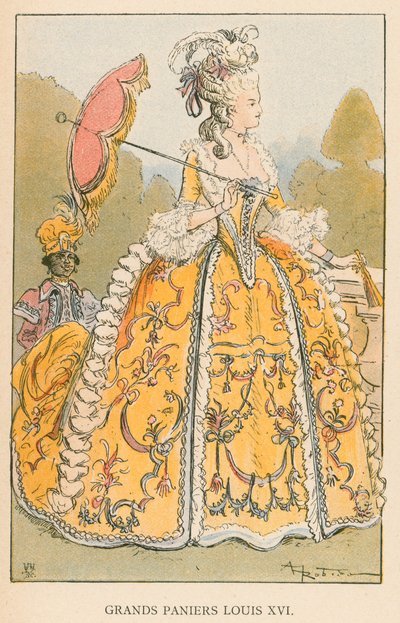 Suuret Louis XVI -korit tekijältä Albert Robida