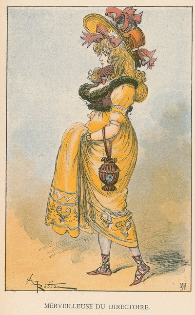 Merveilleuse du Directoire tekijältä Albert Robida