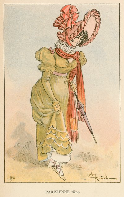 Pariisi 1814 tekijältä Albert Robida