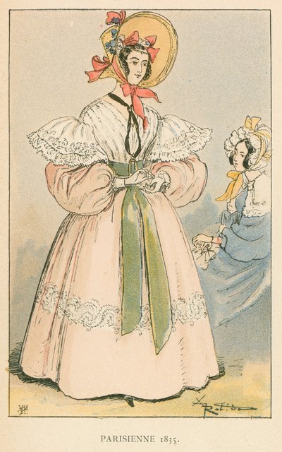 Pariisin 1835 tekijältä Albert Robida