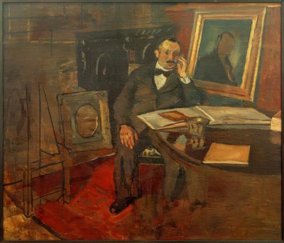 Ludwig Löb Pragerin muotokuva tekijältä Albert Weisgerber