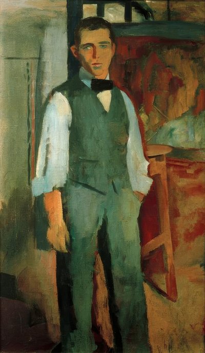 Selbstbildnis tekijältä Albert Weisgerber