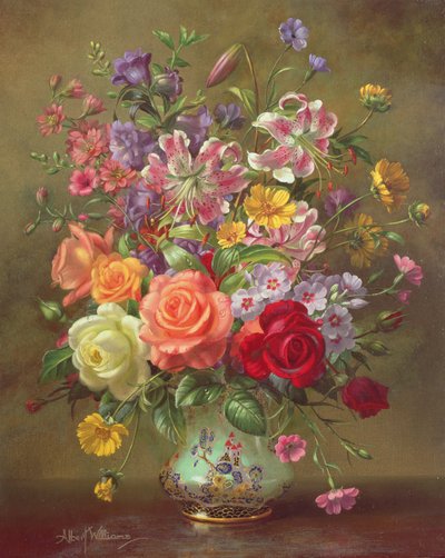 AB316 A Summer Floral Arrangement, 1996 tekijältä Albert Williams