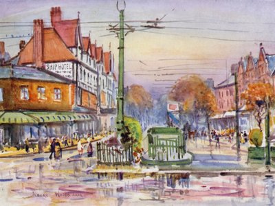 Lytham (väri litho) tekijältä Albert Woods
