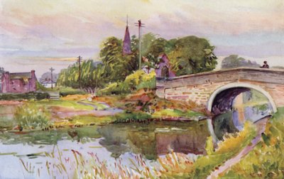 Rufford (väri litho) tekijältä Albert Woods