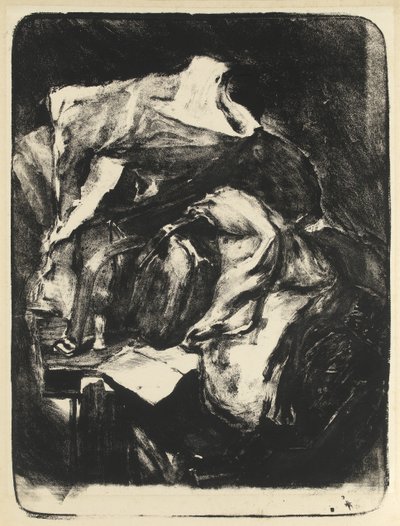 Lääkärit Gladstonen laukku ja hattu, n. 1900 tekijältä Albert de Belleroche