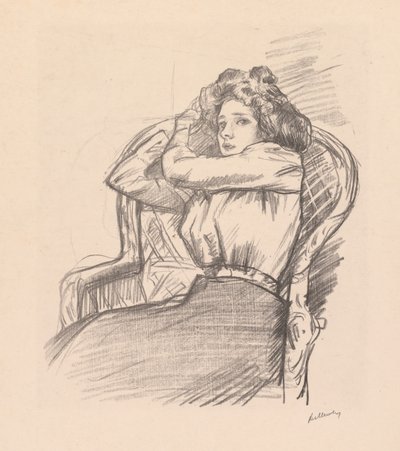 Nimetön ("Babette") tekijältä Albert de Belleroche