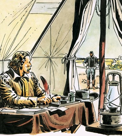 Kenraali George Custer tekijältä Alberto Giolitti