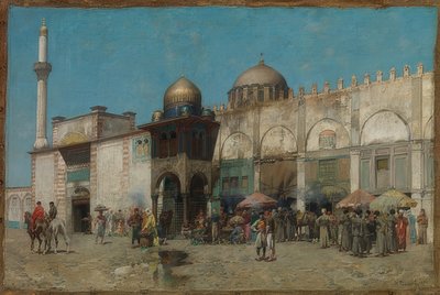 Moskeija. 1886 tekijältä Alberto Pasini