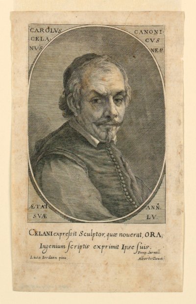 Charles Celanuksen (Celani) muotokuva tekijältä Albertus Clouwet