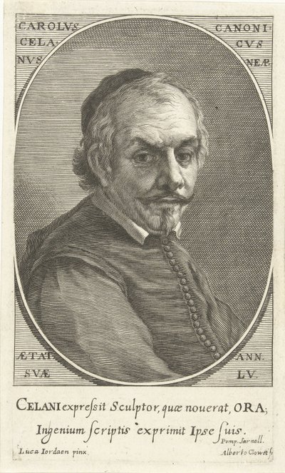 Carolus Celanuksen muotokuva tekijältä Albertus Clouwet