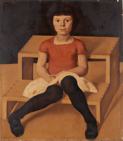 Ila, taiteilijan nuorempi tytär, 1920. tekijältä Albin Egger Lienz