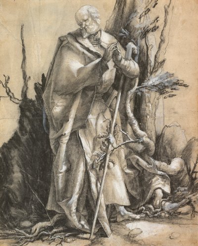 Parrakas pyhä metsässä, n. 1516 tekijältä Albrecht Dürer