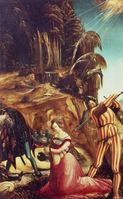 00228 Pyhän Katariinan mestaus, n. 1505–1010 tekijältä Albrecht Altdorfer
