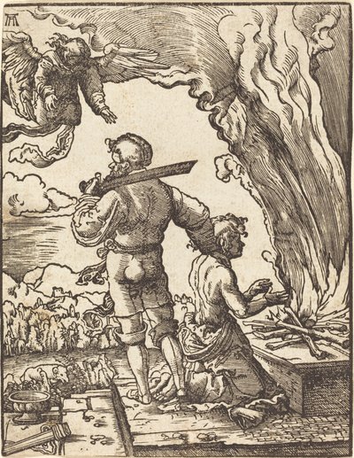 Abrahamin uhri tekijältä Albrecht Altdorfer