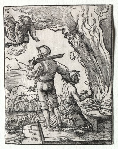 Abrahamin uhri tekijältä Albrecht Altdorfer