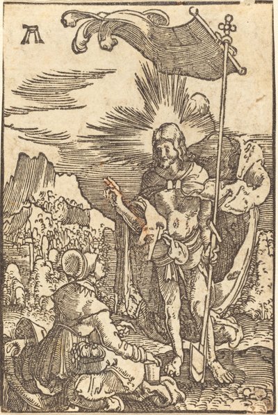 Kristus ilmestyy Pyhälle Magdalenalle tekijältä Albrecht Altdorfer