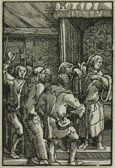 Kristus ennen Kaifasta, ihmisen lankeemuksesta ja lunastus tekijältä Albrecht Altdorfer