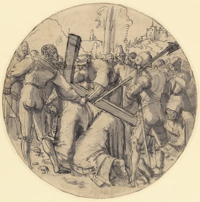 Kristus kantaa ristiä tekijältä Albrecht Altdorfer