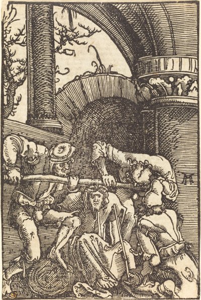 orjantappuroilla kruunattu Kristus tekijältä Albrecht Altdorfer