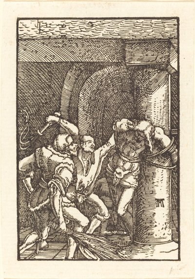 Kristus ruoskittiin tekijältä Albrecht Altdorfer