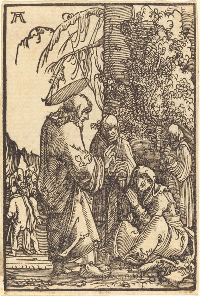 Kristus jättää Marian tekijältä Albrecht Altdorfer
