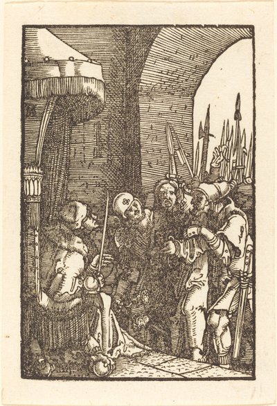 Kristus ennen Kaifasta tekijältä Albrecht Altdorfer