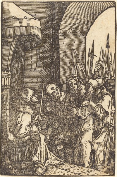 Kristus Herodeksen edessä tekijältä Albrecht Altdorfer
