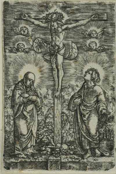 Kristus ristillä (Pieni ristiinnaulitseminen) tekijältä Albrecht Altdorfer