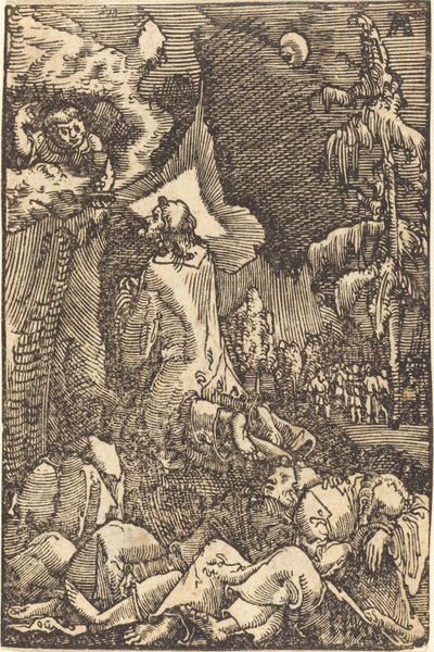 Kristus Öljymäellä tekijältä Albrecht Altdorfer