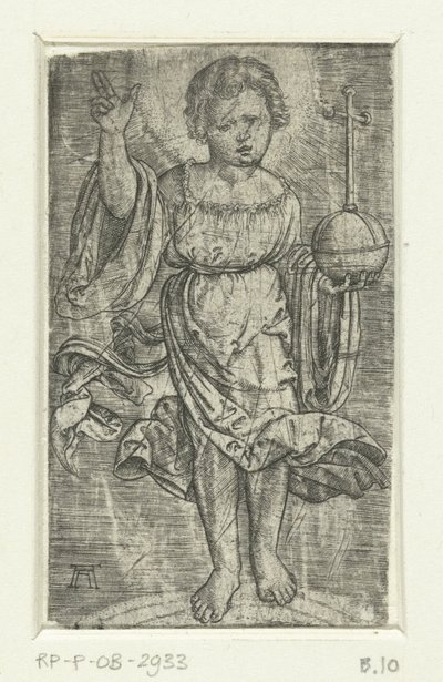 Kristus-lapsi sateenkaarella tekijältä Albrecht Altdorfer
