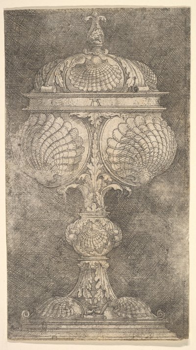 Peitetty pikari Shells.n.d. tekijältä Albrecht Altdorfer
