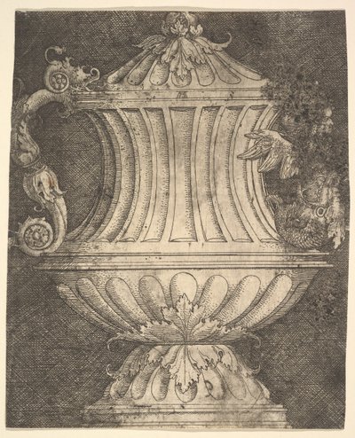 Ewer ja sireeni.n.d. tekijältä Albrecht Altdorfer