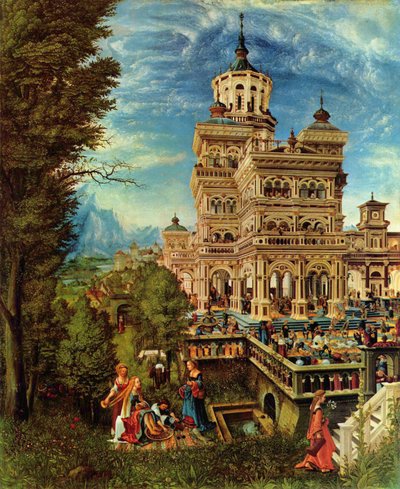 Saksaksi: Susanna im Bade Susanna ja vanhukset tekijältä Albrecht Altdorfer