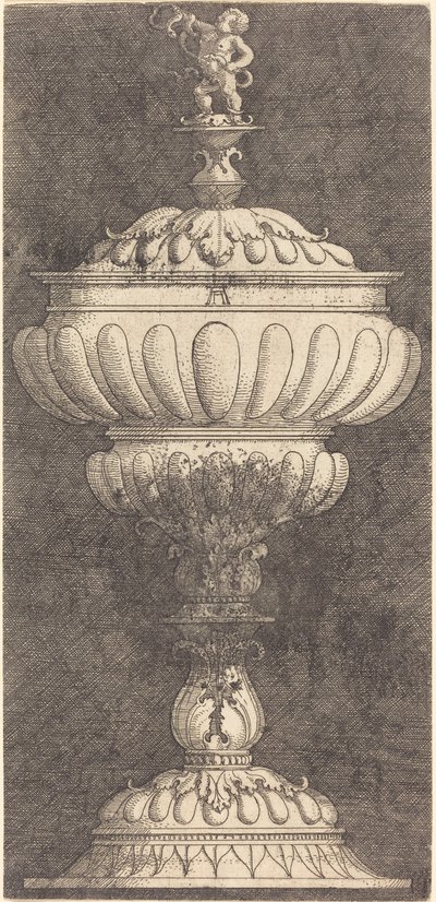 Pikari, jonka päällä on Hercules-lapsi tekijältä Albrecht Altdorfer