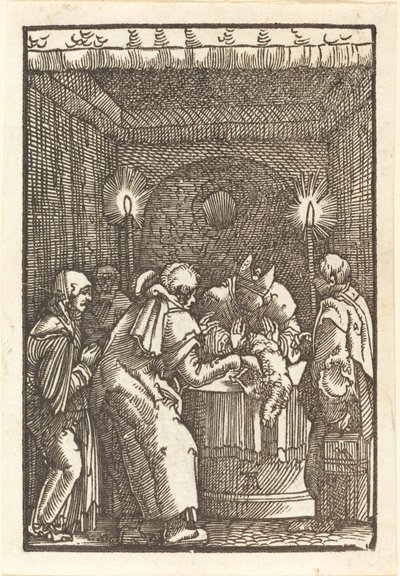 Joachimin tarjous hylättiin tekijältä Albrecht Altdorfer