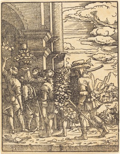 Joshua ja Caleb tekijältä Albrecht Altdorfer