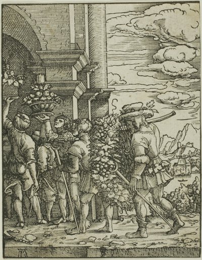 Joshua ja Caleb tekijältä Albrecht Altdorfer