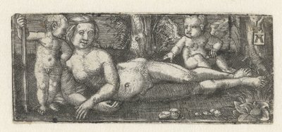 Makaava Venus kahdella putilla tekijältä Albrecht Altdorfer