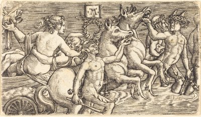 Seagods on Triumphin johtamat rakastajat tekijältä Albrecht Altdorfer