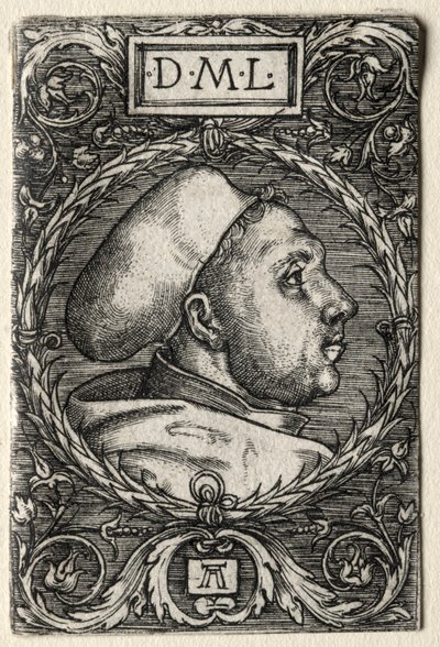 Martti Luther, n. 1525. tekijältä Albrecht Altdorfer