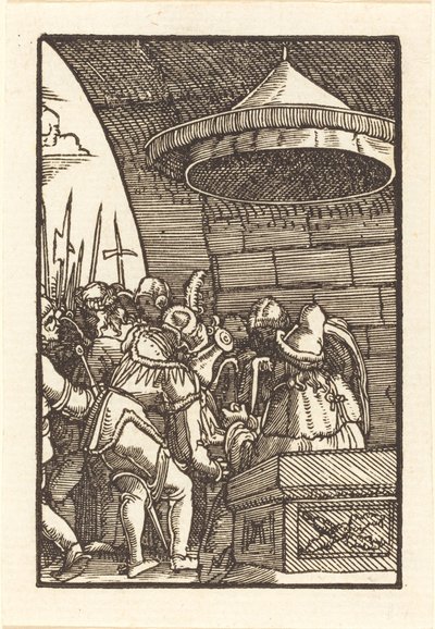 Pilatus pesee kätensä tekijältä Albrecht Altdorfer