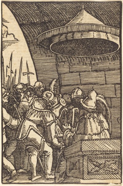 Pilatus pesee kätensä tekijältä Albrecht Altdorfer