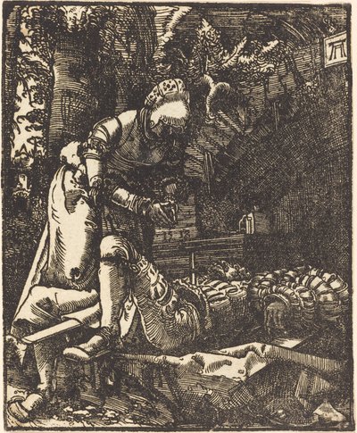 Pyramus ja Thisbe tekijältä Albrecht Altdorfer