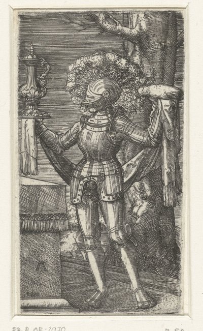 Ritari viinin ja leivän kanssa tekijältä Albrecht Altdorfer